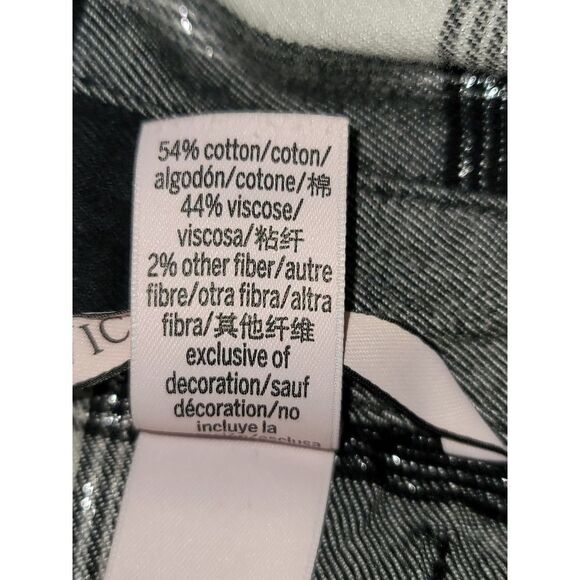 VS LONG SLEEVE Button Down PAJAMA TOP PLAID SIZE XL. - Picture 9 of 11